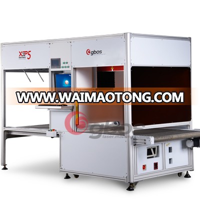 320W gbos Denim jeans laser engraving machine price popular jeans washing machine laser machine